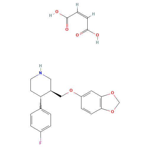 Paroxetine maleate (CAS: 64006-44-6) - Related Chemical Product