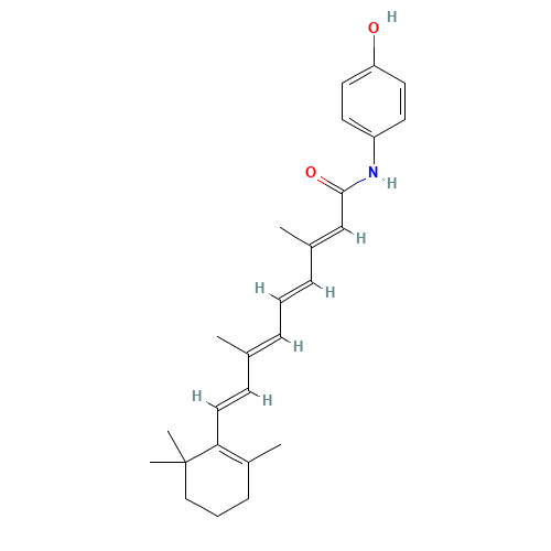 4-HYDROXYPHENYLRETINAMIDE (CAS: 65646-68-6) - Related Chemical Product