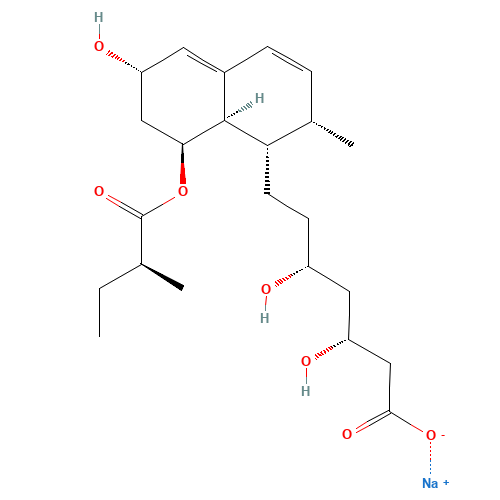 Pravastatin sodium (CAS: 81131-70-6) - Related Chemical Product