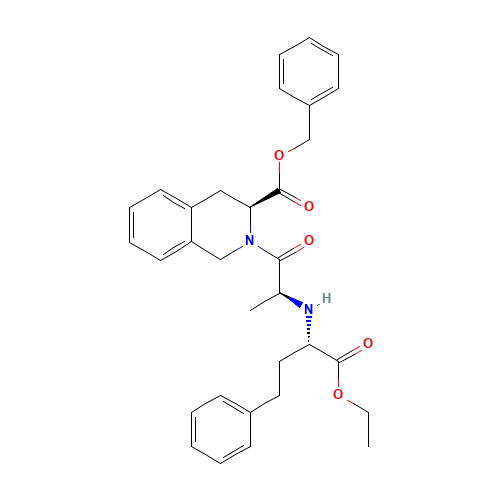 Quinapril benzyl ester maleate (CAS: 82586-54-7) - Related Chemical Product
