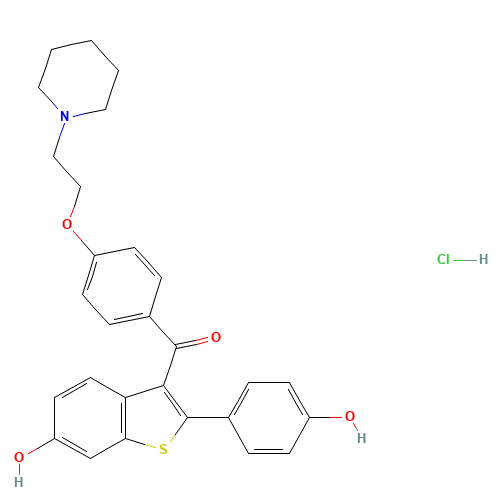 Raloxifene hydrochloride (CAS: 82640-04-8) - Related Chemical Product