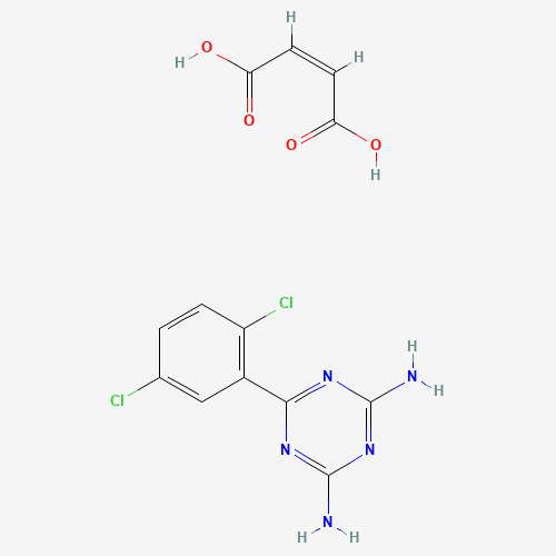 Irsogladine maleate (CAS: 84504-69-8) - Chemical Structure and Molecular Formula 