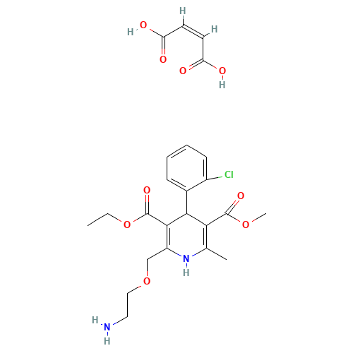 Amlodipine maleate (CAS: 88150-47-4) - Related Chemical Product