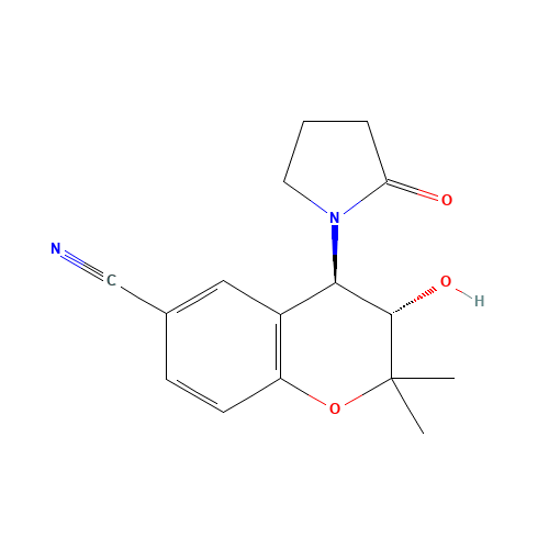 LEVCROMAKALIM (CAS: 94535-50-9) - Chemical Structure and Molecular Formula 