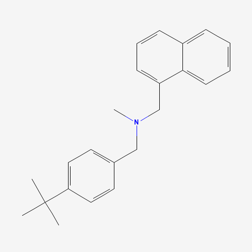 N-Methyl-N-(naphthalen-1-ylmethyl)-1-(4-tert-butylphenyl)methanamine (CAS: 101828-21-1) - Related Chemical Product