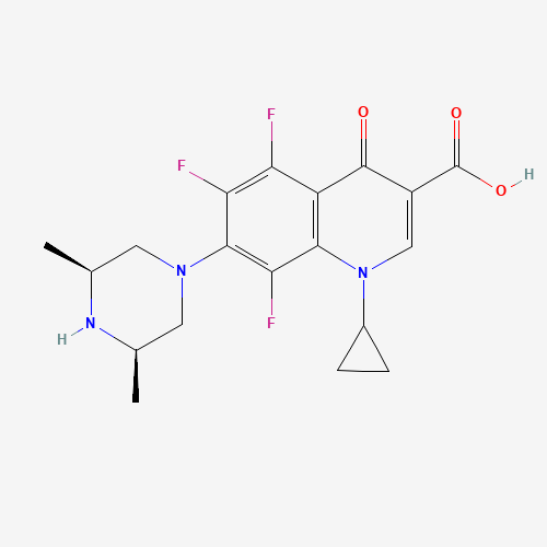 Orbifloxacin (CAS: 113617-63-3) - Chemical Structure and Molecular Formula 