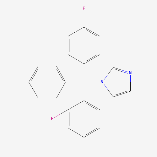 1-[(2-Fluorophenyl)-(4-fluorophenyl)phenylmethyl]-1H-imidazole (CAS: 119006-77-8) - Related Chemical Product