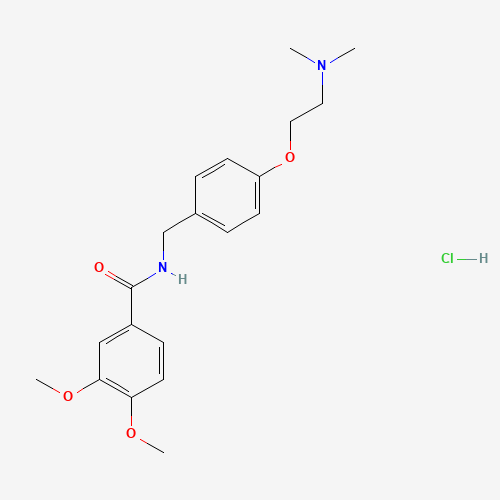 Itopride hydrochloride (CAS: 122892-31-3) - Chemical Structure and Molecular Formula 