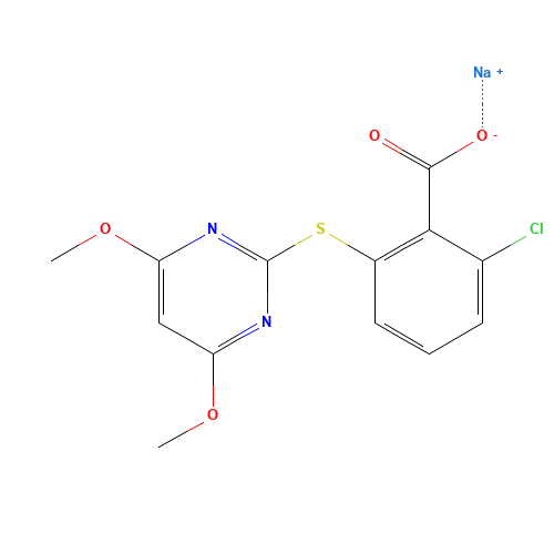 Pyrithiobac-sodium (CAS: 123343-16-8) - Related Chemical Product