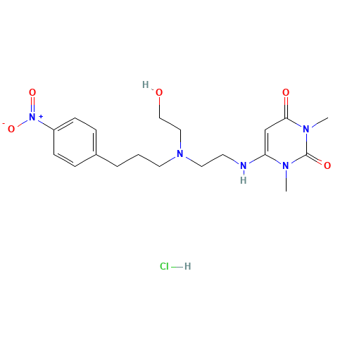 Nifekalant hydrochloride (CAS: 130656-51-8) - Chemical Structure and Molecular Formula 
