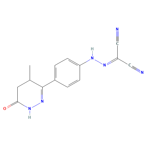 Simendan (CAS: 131741-08-7) - Chemical Structure and Molecular Formula 