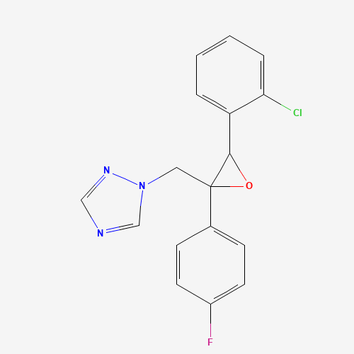 (2RS,3SR)-1-[3-(2-chlorophenyl)-2,3-epoxy-2-(4-fluorophenyl)propyl]-1H-1,2,4-triazole (CAS: 135319-73-2) - Related Chemical Product