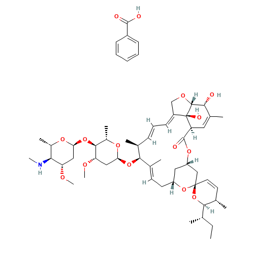 (4''R)-4''-DEOXY-4''-(METHYLAMINO)AVERMECTIN B1 BENZOATE (CAS: 137512-74-4) - Related Chemical Product
