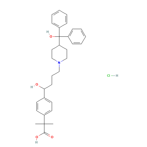 FEXOFENADINE HYDROCHLORIDE (CAS: 138452-21-8) - Related Chemical Product