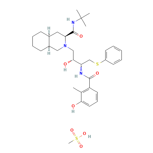 Nelfinavir mesylate (CAS: 159989-65-8) - Related Chemical Product