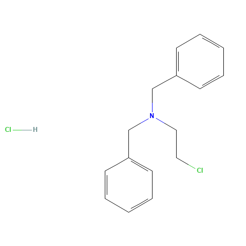 N-(2-CHLOROETHYL)DIBENZYLAMINE HYDROCHLORIDE (CAS: 55-43-6) - Related Chemical Product