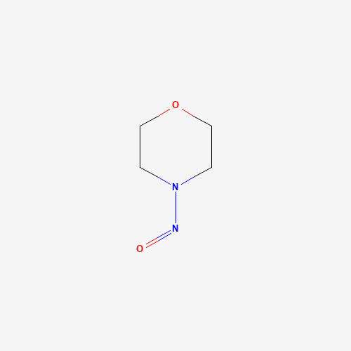 N-NITROSOMORPHOLINE (CAS: 59-89-2) - Chemical Structure and Molecular Formula 