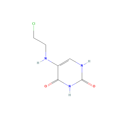 5-(2'-CHLOROETHYL)AMINOURACIL (CAS: 65-68-9) - Related Chemical Product