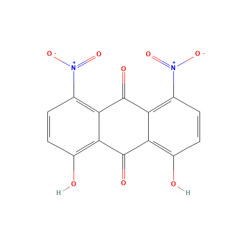 1,8-Dihydroxy-4,5-dinitroanthraquinone (CAS: 81-55-0) - Related Chemical Product