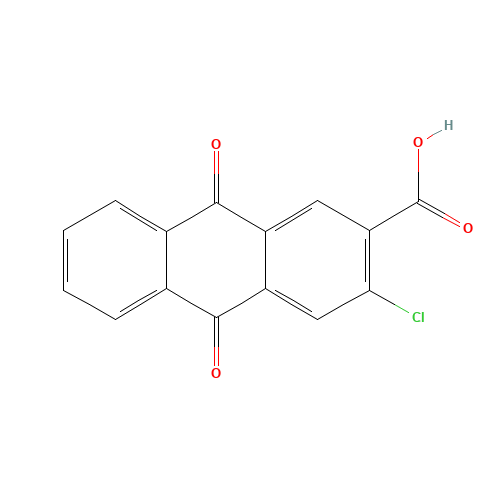 2-CHLOROANTHRAQUINONE-3-CARBOXYLIC ACID (CAS: 84-32-2) - Related Chemical Product