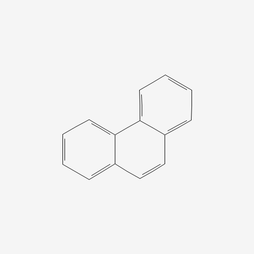 Phenanthrene (CAS: 85-01-8) - Chemical Structure and Molecular Formula 