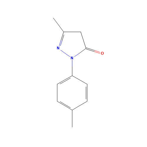 2,4-Dihydro-5-methyl-2-(4-methylphenyl)-3H-pyrazol-3-one (CAS: 86-92-0) - Related Chemical Product