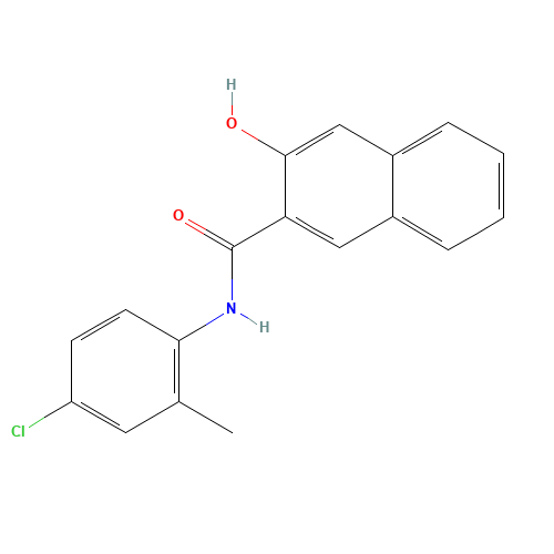4'-Chloro-3-hydroxy-2'-methyl-2-naphthanilide (CAS: 92-76-2) - Related Chemical Product