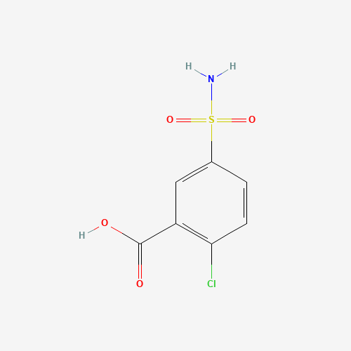2-CHLORO-5-SULFAMOYLBENZOIC ACID (CAS: 97-04-1) - Related Chemical Product