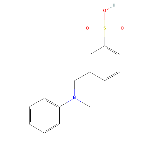 N-Ethyl-N-benzylaniline-3'-sulfonic acid (CAS: 101-11-1) - Related Chemical Product