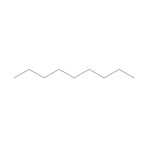 N-NONANE (CAS: 111-84-2) - Chemical Structure and Molecular Formula 