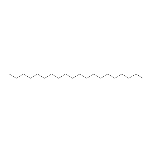 N-EICOSANE (CAS: 112-95-8) - Chemical Structure and Molecular Formula 