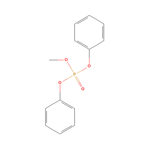 DIPHENYL METHYL PHOSPHATE (CAS: 115-89-9) - Related Chemical Product
