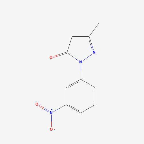 3-METHYL-1-(3-NITROPHENYL)-5-PYRAZOLONE (CAS: 119-16-4) - Related Chemical Product