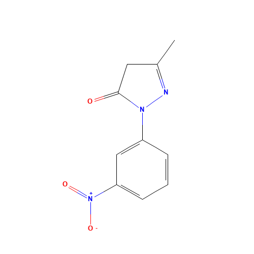 3-METHYL-1-(3-NITROPHENYL)-5-PYRAZOLONE (CAS: 119-16-4) - Related Chemical Product