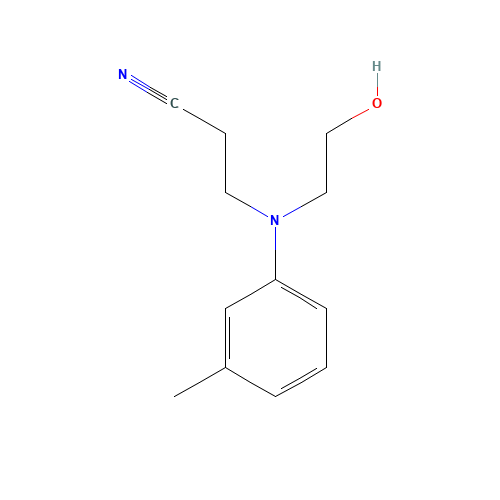 N-(2-CYANOETHYL)-N-(2-HYDROXYETHYL)-M-TOLUIDINE (CAS: 119-95-9) - Related Chemical Product