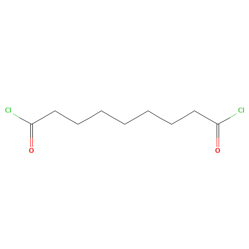 AZELAOYL CHLORIDE (CAS: 123-98-8) - Chemical Structure and Molecular Formula 