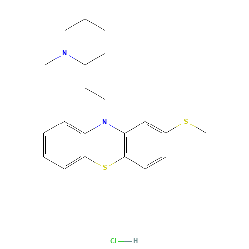 Thioridazine hydrochloride (CAS: 130-61-0) - Related Chemical Product