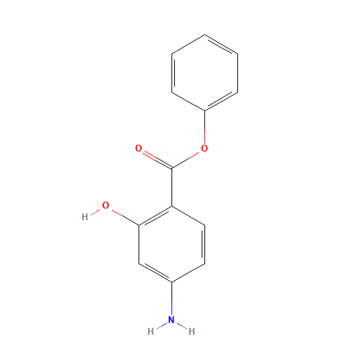 Phenyl-4-aminosalicylate (CAS: 133-11-9) - Related Chemical Product