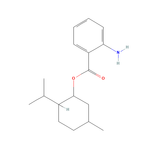 Menthyl anthranilate (CAS: 134-09-8) - Related Chemical Product