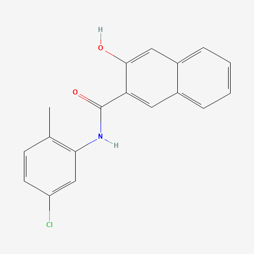 N-(5-Chloro-2-methylphenyl)-3-hydroxynaphthalene-2-carboxamide (CAS: 135-63-7) - Related Chemical Product