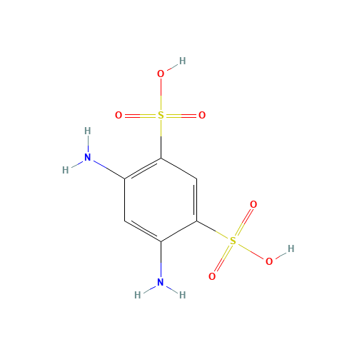 1,3-PHENYLENEDIAMINE-4,6-DISULFONIC ACID (CAS: 137-50-8) - Related Chemical Product