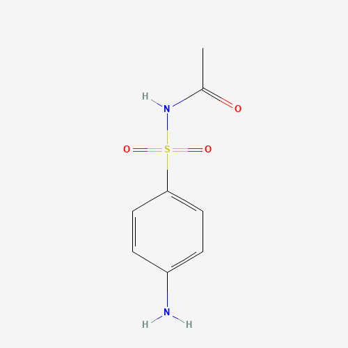 N-((4-Aminophenyl)sulfonyl)acetamide (CAS: 144-80-9) - Related Chemical Product