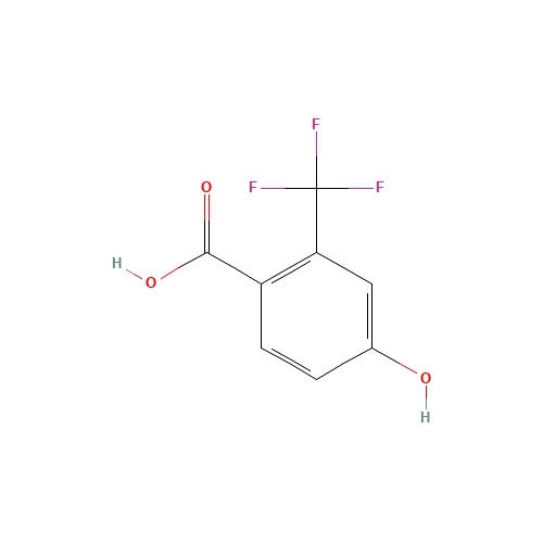 4-HYDROXY-2-(TRIFLUOROMETHYL)BENZOIC ACID (CAS: 320-32-1) - Related Chemical Product