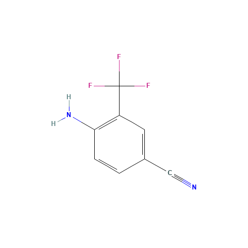 2-Amino-5-cyanobenzotrifluoride (CAS: 327-74-2) - Related Chemical Product