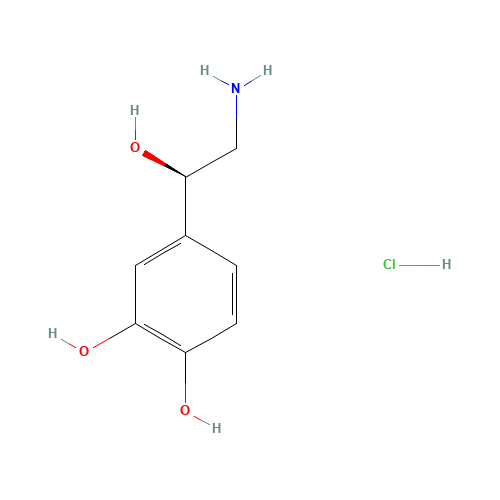 L-NORADRENALINE HYDROCHLORIDE (CAS: 329-56-6) - Related Chemical Product