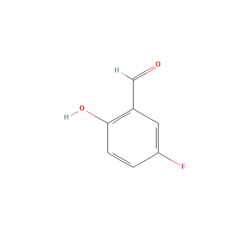 5-Fluorosalicylaldehyde (CAS: 347-54-6) - Chemical Structure and Molecular Formula 