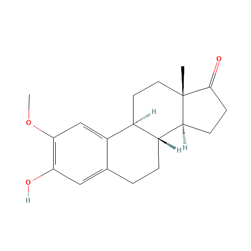 2-METHOXYESTRONE (CAS: 362-08-3) - Chemical Structure and Molecular Formula 