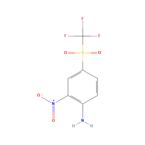 2-NITRO-4-(TRIFLUOROMETHYLSULFONYL)ANILINE (CAS: 400-23-7) - Related Chemical Product