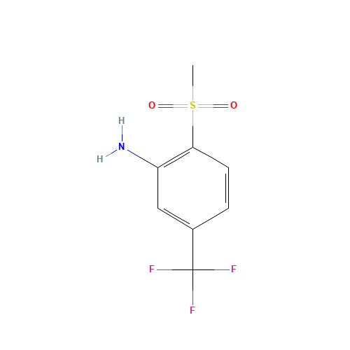 2-(METHYLSULFONYL)-5-(TRIFLUOROMETHYL)ANILINE (CAS: 402-19-7) - Related Chemical Product