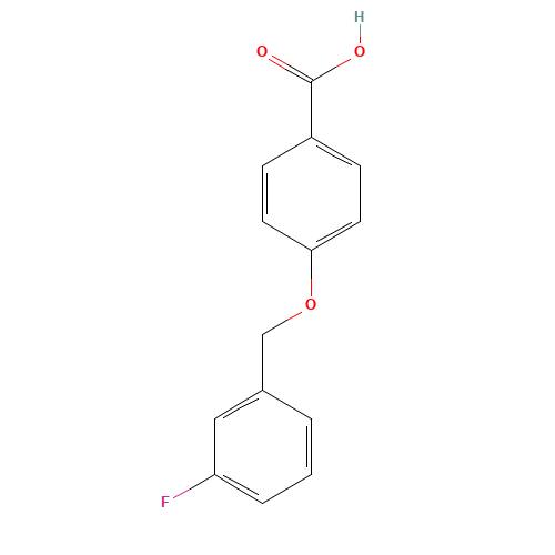 4-[(3-FLUOROBENZYL)OXY]BENZENECARBOXYLIC ACID (CAS: 405-85-6) - Related Chemical Product